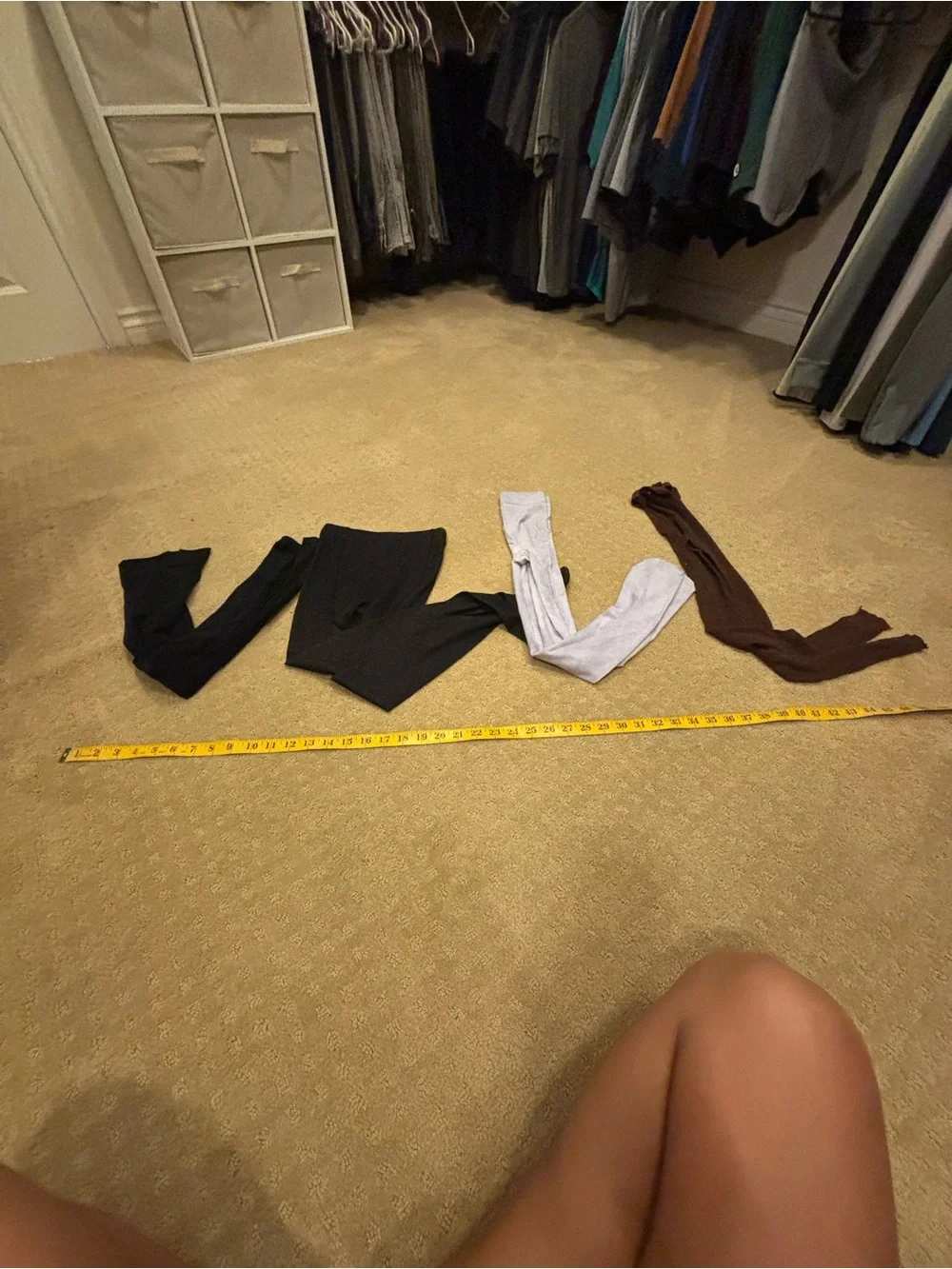 Lot of women’s Leggings/stockings - Black, Gray, Brown OS